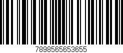 Código de barras (EAN, GTIN, SKU, ISBN): '7898565653655'