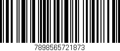 Código de barras (EAN, GTIN, SKU, ISBN): '7898565721873'