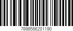 Código de barras (EAN, GTIN, SKU, ISBN): '7898566201190'