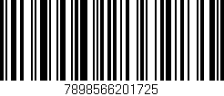 Código de barras (EAN, GTIN, SKU, ISBN): '7898566201725'