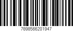 Código de barras (EAN, GTIN, SKU, ISBN): '7898566201947'