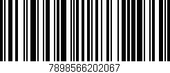 Código de barras (EAN, GTIN, SKU, ISBN): '7898566202067'