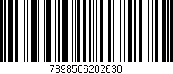 Código de barras (EAN, GTIN, SKU, ISBN): '7898566202630'