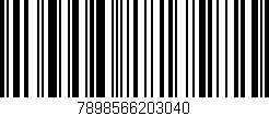 Código de barras (EAN, GTIN, SKU, ISBN): '7898566203040'