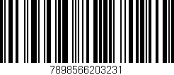 Código de barras (EAN, GTIN, SKU, ISBN): '7898566203231'