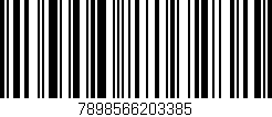 Código de barras (EAN, GTIN, SKU, ISBN): '7898566203385'