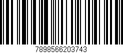 Código de barras (EAN, GTIN, SKU, ISBN): '7898566203743'