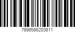 Código de barras (EAN, GTIN, SKU, ISBN): '7898566203811'