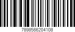 Código de barras (EAN, GTIN, SKU, ISBN): '7898566204108'