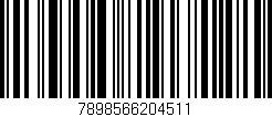 Código de barras (EAN, GTIN, SKU, ISBN): '7898566204511'