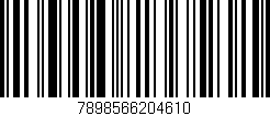 Código de barras (EAN, GTIN, SKU, ISBN): '7898566204610'