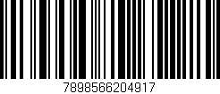 Código de barras (EAN, GTIN, SKU, ISBN): '7898566204917'