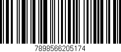 Código de barras (EAN, GTIN, SKU, ISBN): '7898566205174'