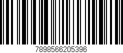 Código de barras (EAN, GTIN, SKU, ISBN): '7898566205396'