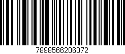 Código de barras (EAN, GTIN, SKU, ISBN): '7898566206072'