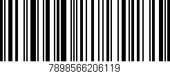 Código de barras (EAN, GTIN, SKU, ISBN): '7898566206119'