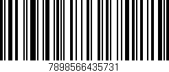 Código de barras (EAN, GTIN, SKU, ISBN): '7898566435731'