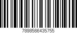 Código de barras (EAN, GTIN, SKU, ISBN): '7898566435755'