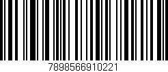Código de barras (EAN, GTIN, SKU, ISBN): '7898566910221'