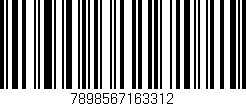 Código de barras (EAN, GTIN, SKU, ISBN): '7898567163312'