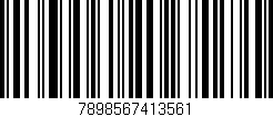 Código de barras (EAN, GTIN, SKU, ISBN): '7898567413561'