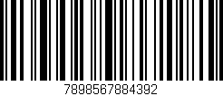 Código de barras (EAN, GTIN, SKU, ISBN): '7898567884392'