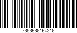 Código de barras (EAN, GTIN, SKU, ISBN): '7898568164318'