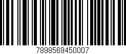 Código de barras (EAN, GTIN, SKU, ISBN): '7898569450007'