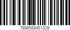 Código de barras (EAN, GTIN, SKU, ISBN): '7898569451028'