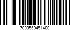 Código de barras (EAN, GTIN, SKU, ISBN): '7898569451400'
