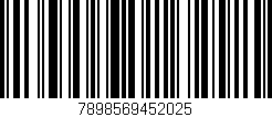 Código de barras (EAN, GTIN, SKU, ISBN): '7898569452025'