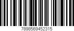 Código de barras (EAN, GTIN, SKU, ISBN): '7898569452315'