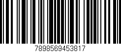 Código de barras (EAN, GTIN, SKU, ISBN): '7898569453817'