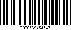 Código de barras (EAN, GTIN, SKU, ISBN): '7898569454647'