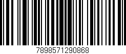 Código de barras (EAN, GTIN, SKU, ISBN): '7898571290868'