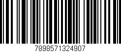 Código de barras (EAN, GTIN, SKU, ISBN): '7898571324907'
