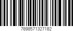 Código de barras (EAN, GTIN, SKU, ISBN): '7898571327182'