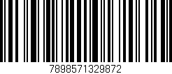 Código de barras (EAN, GTIN, SKU, ISBN): '7898571329872'