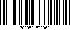 Código de barras (EAN, GTIN, SKU, ISBN): '7898571570069'