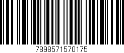Código de barras (EAN, GTIN, SKU, ISBN): '7898571570175'