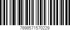 Código de barras (EAN, GTIN, SKU, ISBN): '7898571570229'