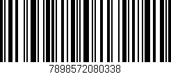 Código de barras (EAN, GTIN, SKU, ISBN): '7898572080338'