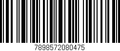 Código de barras (EAN, GTIN, SKU, ISBN): '7898572080475'