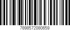 Código de barras (EAN, GTIN, SKU, ISBN): '7898572080659'