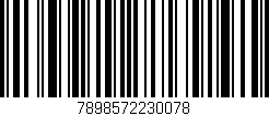 Código de barras (EAN, GTIN, SKU, ISBN): '7898572230078'