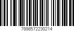Código de barras (EAN, GTIN, SKU, ISBN): '7898572230214'