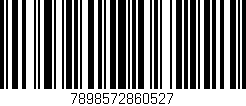 Código de barras (EAN, GTIN, SKU, ISBN): '7898572860527'
