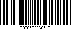 Código de barras (EAN, GTIN, SKU, ISBN): '7898572860619'