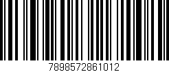 Código de barras (EAN, GTIN, SKU, ISBN): '7898572861012'