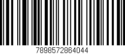 Código de barras (EAN, GTIN, SKU, ISBN): '7898572864044'